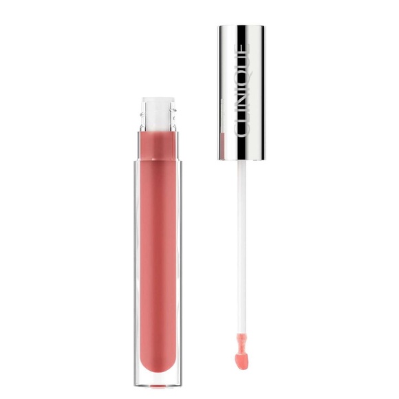 NEW FULL SIZE CLINIQUE POP PLUSH LIP GLOSS IN SHADE CHIFFON POP - Picture 2 of 9